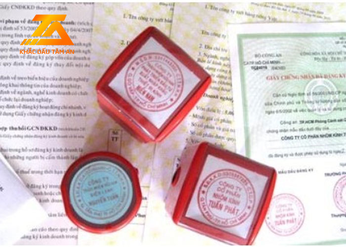 Thủ tục làm con dấu công ty