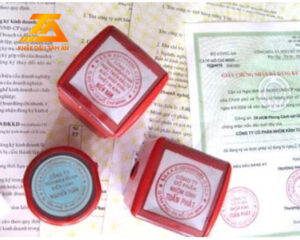 Thủ tục làm con dấu công ty
