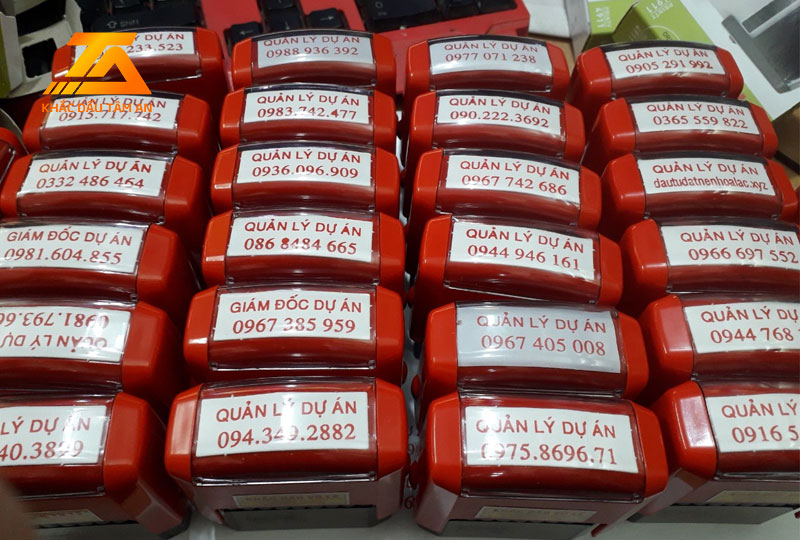 khắc dấu tại quận hà đông