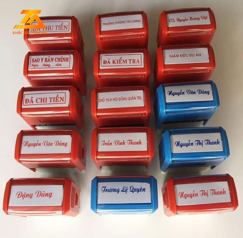 khắc dấu tại quận hà đông