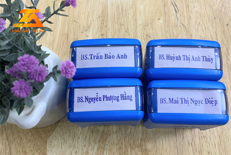 khắc dấu tại quận hà đông