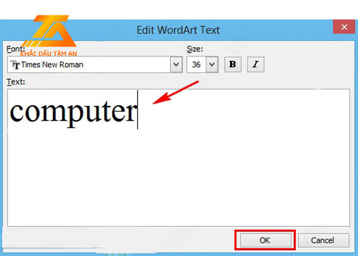tạo con dấu online