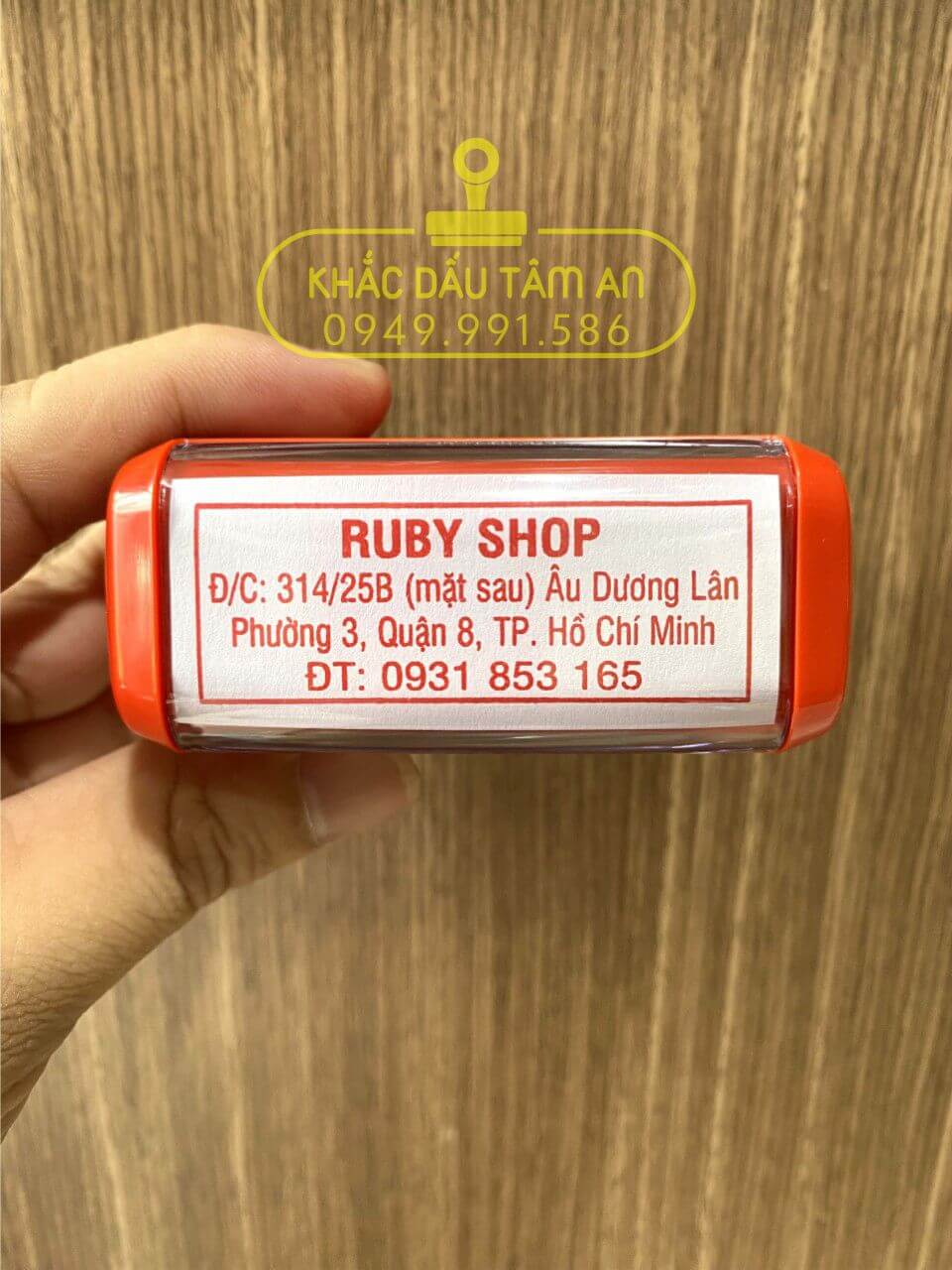 Khắc dấu tại Ba Đình