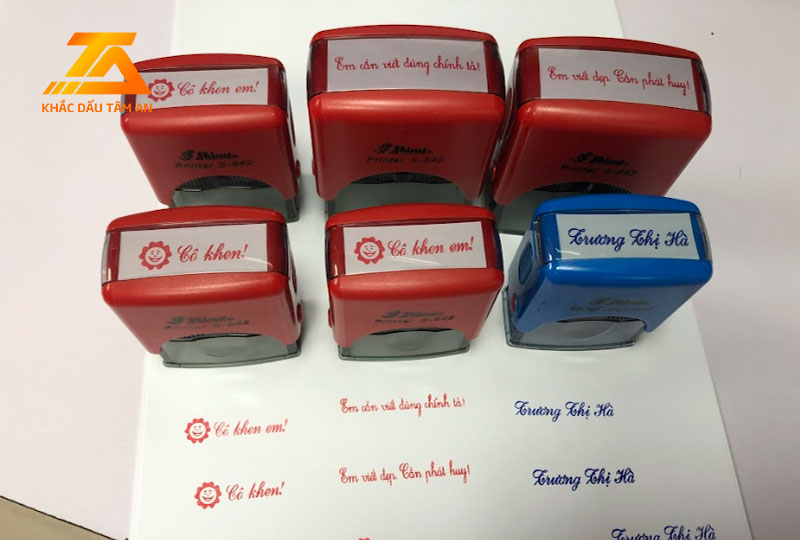 Khắc dấu tại Hoàng Mai